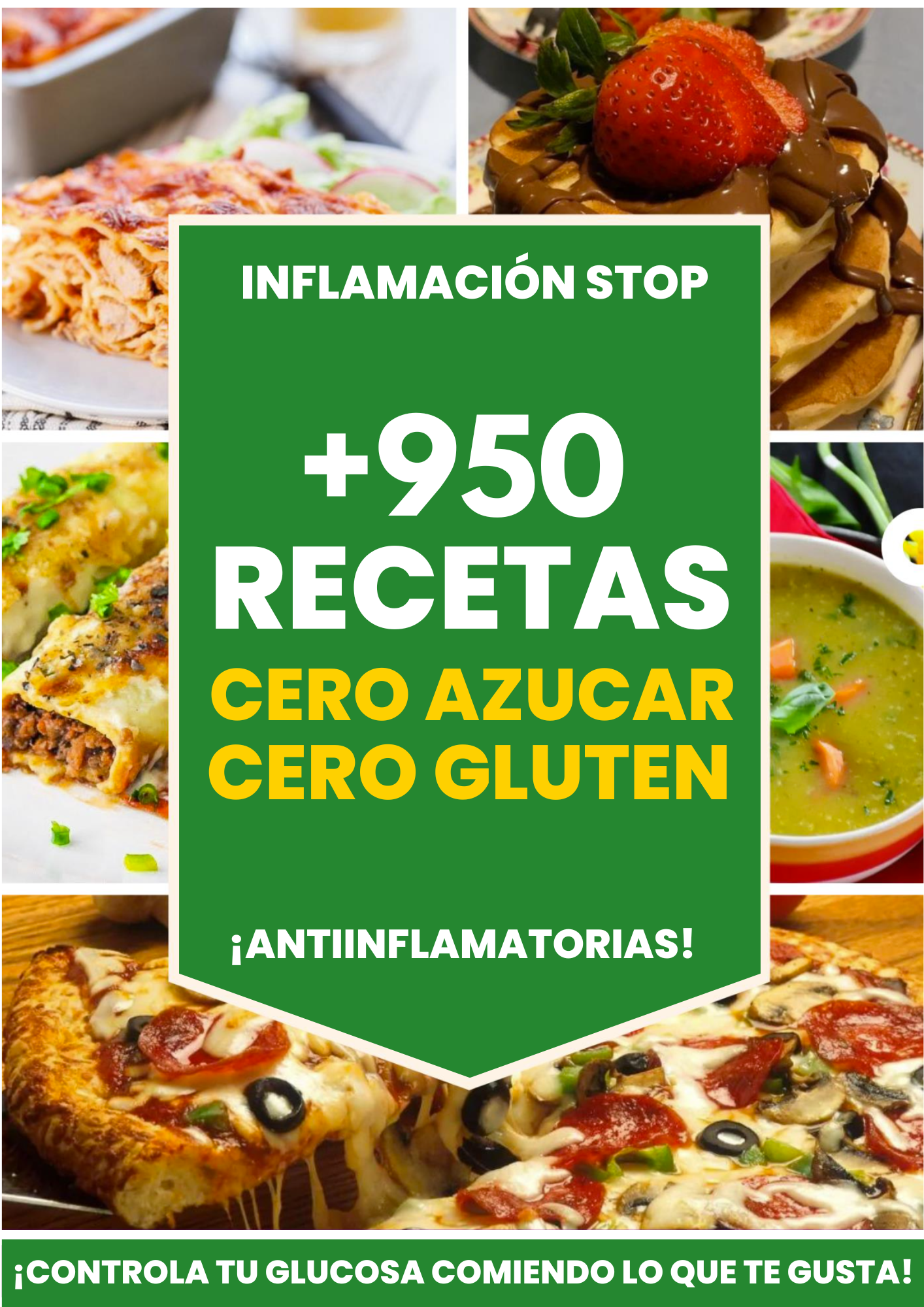 +950 recetas SIN Azucar SIN Gluten